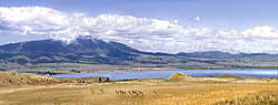 Helena Montana panorama - Antelope - Canyon Ferry Lake