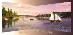 Boating from Dawn to Dusk - imaginative WA Boating panorama