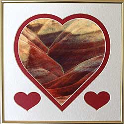 Painted Hills National Monument Valentine Gift