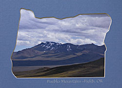 Travel Oregon - Pueblo Mountains near the Alvord Desert