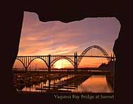 Oregon Scenery - Yaquina Bay Bridge at Newport