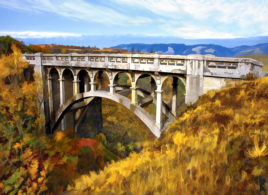 McCullough Bridge over Dry Canyon