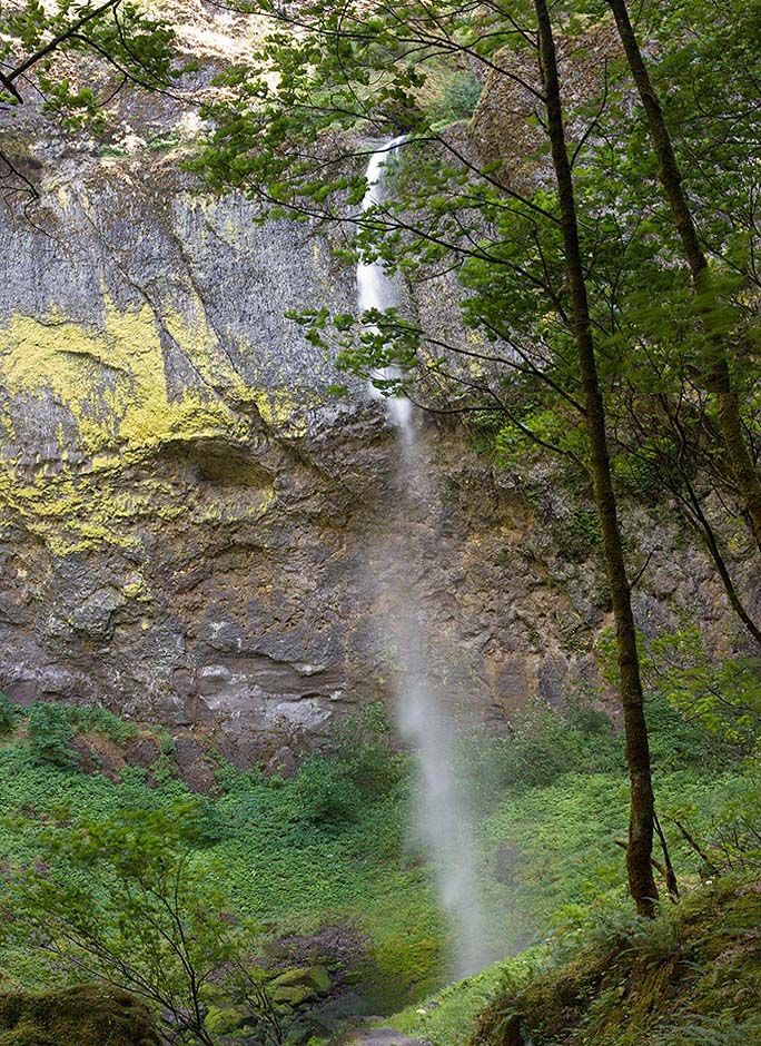 Wispy Elowah Falls