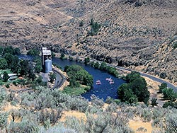 Whitewater Rafting on the Deschutes River near Maupin, OR