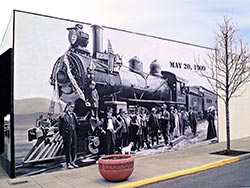 First Train to Klamath Falls - 1909