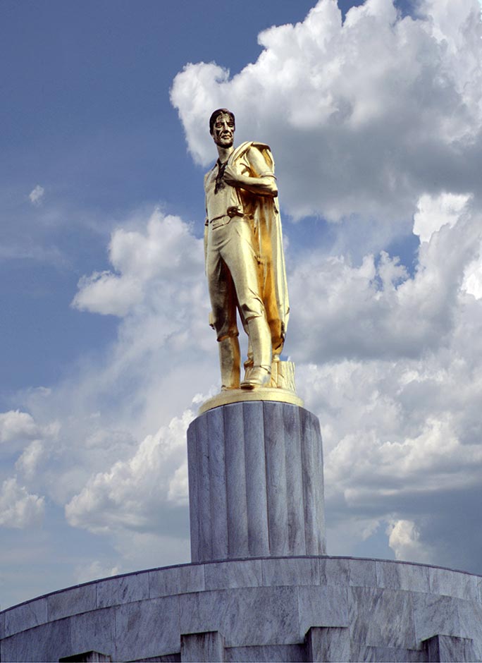 Golden Pioneer atop Oregon's State Capitol
