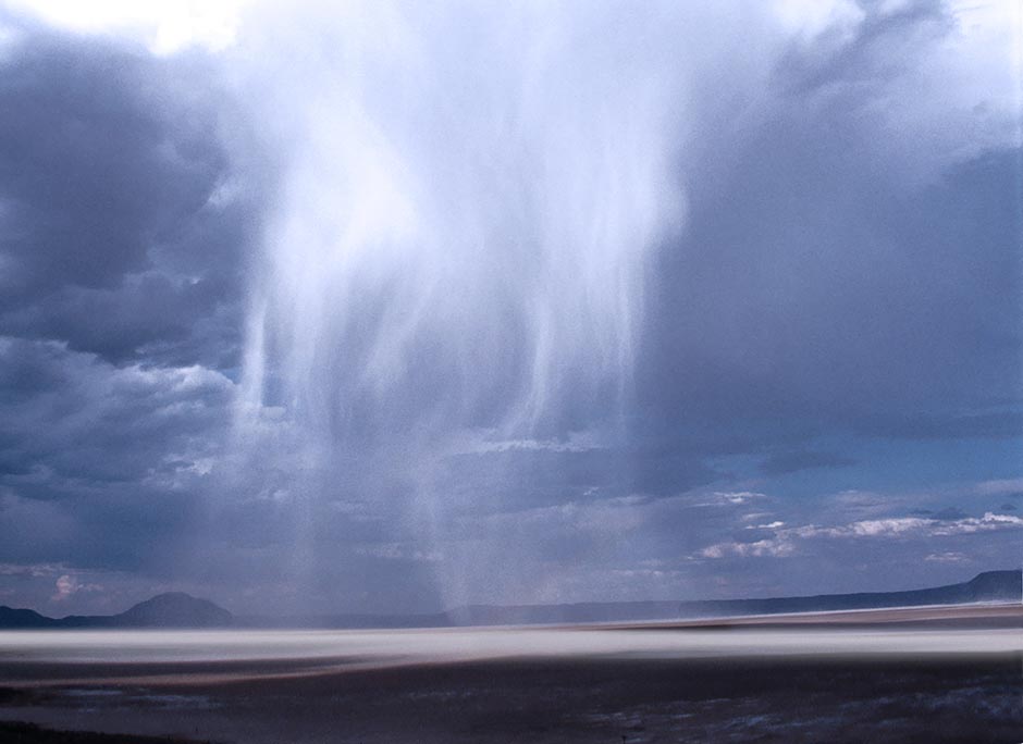Rain on the Alvord Desert.  This area gets only 9 inches of rain per year! Quite a catch!