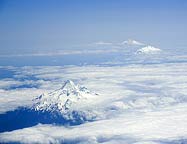 aerial photo - Mt Hood in Cascades