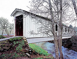 1247 Canyonville City Park Covered Bridge 