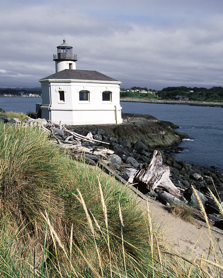 Dune Grass at Bandon Lighthouse on the Coquille River