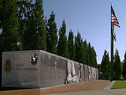 Korean War Memorial in Wilsonville