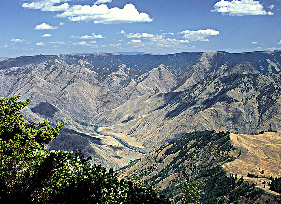 Peniplane of the Snake River from Hat Point