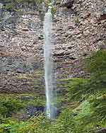 Watson Falls entire - Umpqua National Forest - 294 feet fall