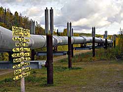 Alaska Pipeline: Aleyska is native for Alaska
