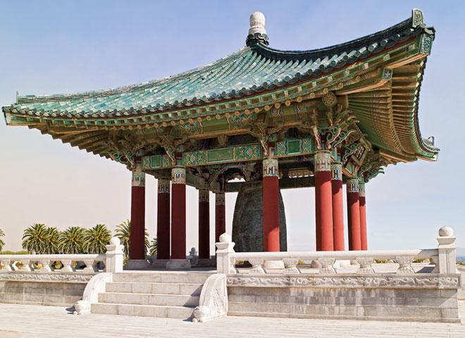 The Korean Bell of Friendship is a massive bronze bell in Angel's Gate Park, Los Angeles.