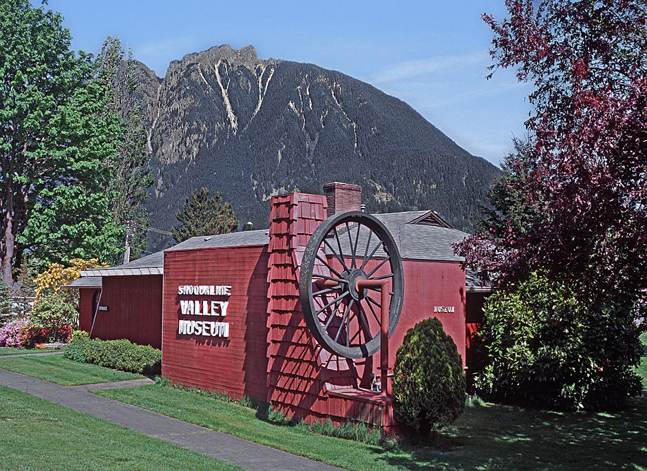 Buy this Mt. Baker Snoqualmie NF; Snoqualmie Valley Museum - Logging Museum picture