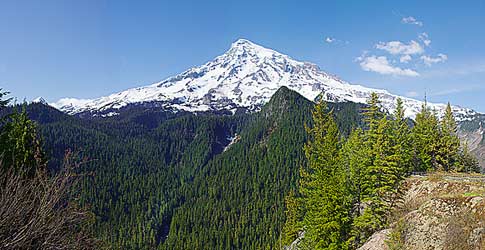 Mt Rainier and the Rainier National Forest - Washington Cascades