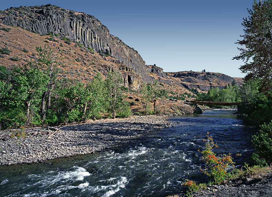Buy this Wild Tieton River west of Naches and before the Tieton Dam picture