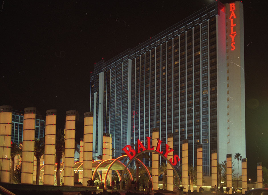 Buy this Las Vegas night scenes: Bally's photograph