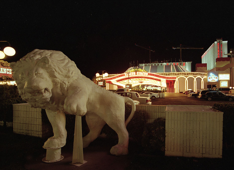 Buy this Las Vegas night scenes: Circus Circus photograph