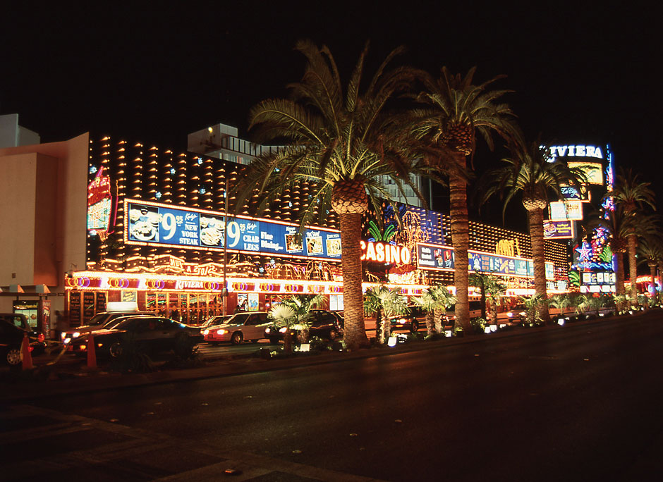 Buy this Las Vegas Street Scene night photograph