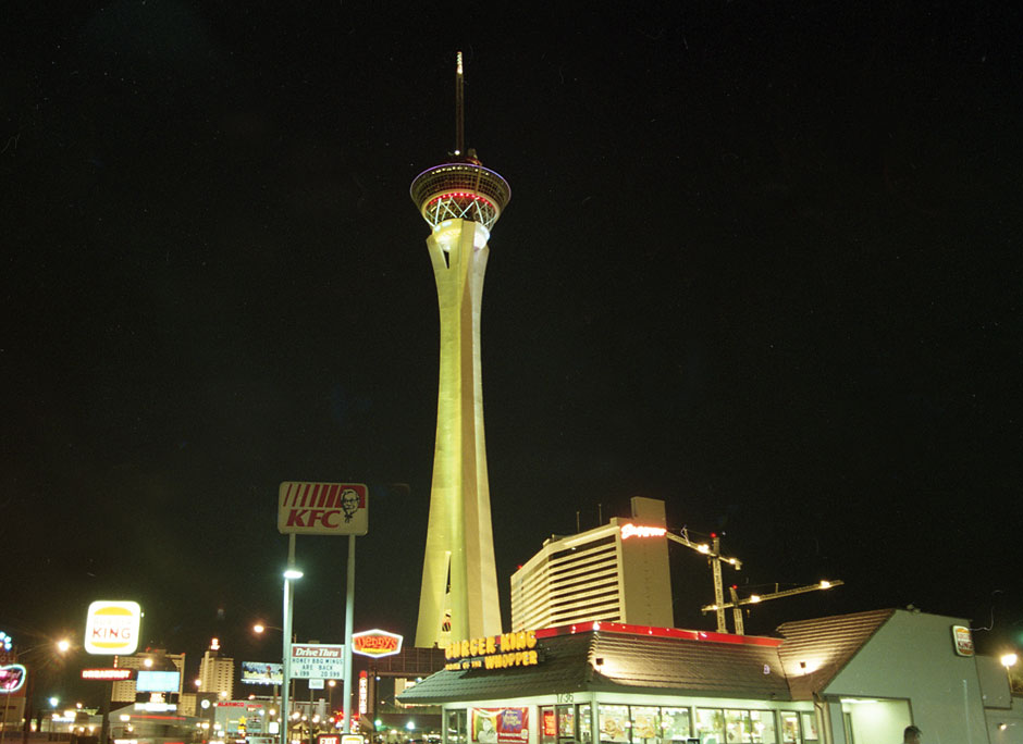 Buy this Las Vegas night scenes: Stratosphere photograph