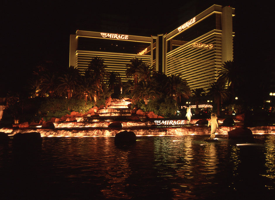 Buy this Las Vegas night scenes: The Mirage photograph
