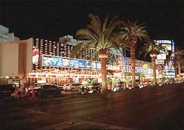 Las Vegas Street Scene night
