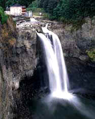 Waterfall Scenic Snoqualmie Falls, Washington