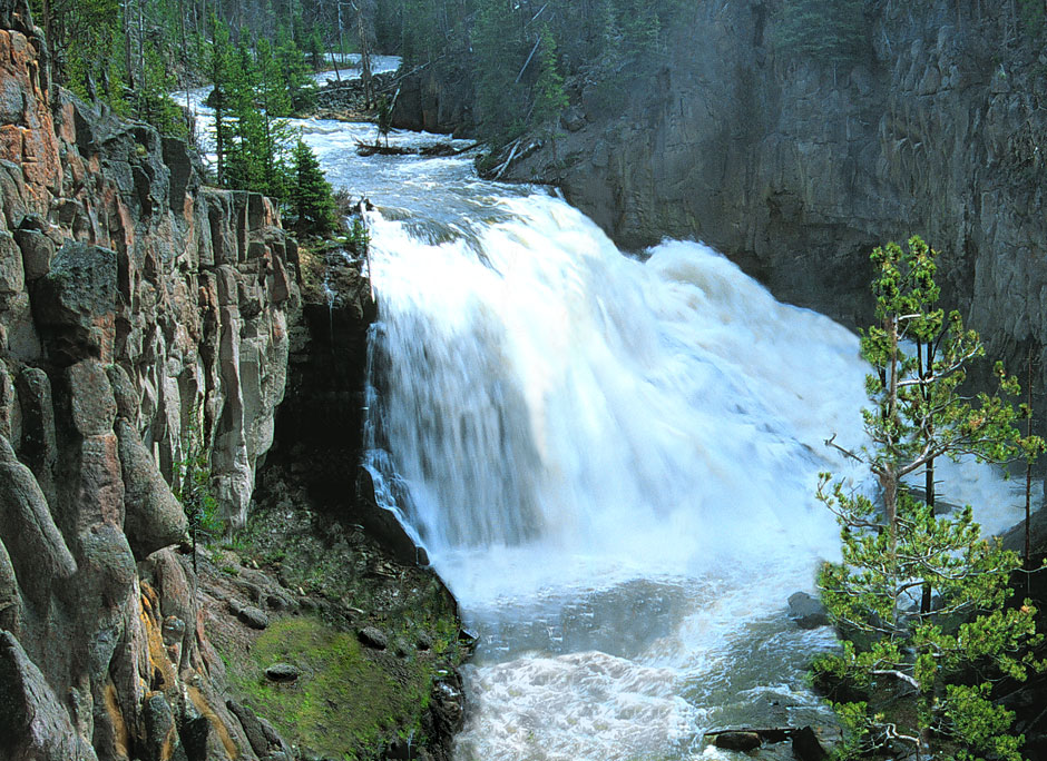 Buy this Gibbon Falls computer assisted photograph