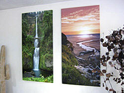 Vertical Panoramas, these are 28 inches wide and 58 inches tall