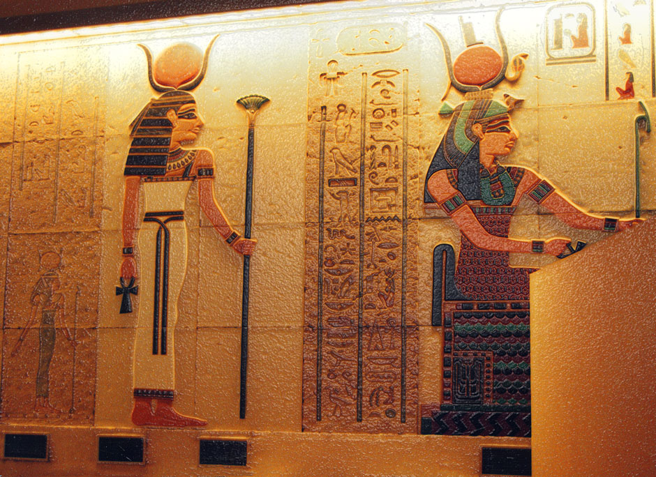 Buy this Las Vegas paintings - Luxor Hotel interior ladies wall art